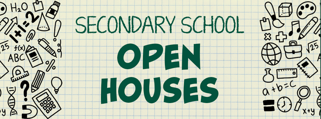 Join us for secondary school Grade 8-9 transition events